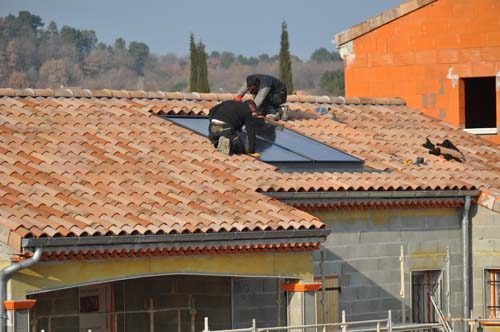 Solaire thermique, panneaux EEH intégrés