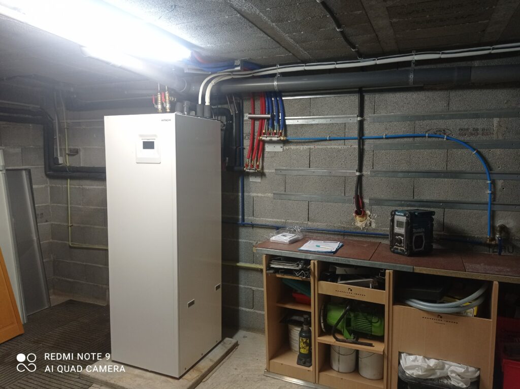 Installation Pompe à Chaleur AIR/EAU et Production d'eau chaude — free download