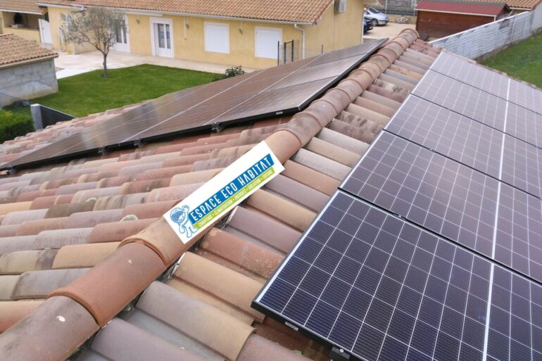 Installation panneaux photovoltaïques –  8800Wc- 26 – Mercurol (Drôme)