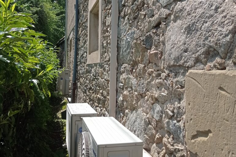 Installation POMPE A CHALEUR AIR /AIR- TOURNON SUR RHÔNE – 07- (Ardèche)