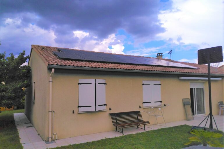 Installation panneaux photovoltaïques  3000Wc – BOURG LES VALENCE- 26 – (Drôme)